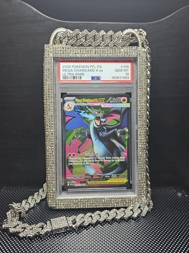 PSA 10 - Mega Charizard X ex 109/094 Me02: Phantasmal Flames Holo