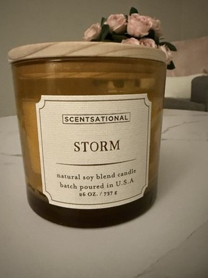 Natural Soy Blend  Jar Candle Glass Large 26 oz