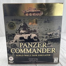 1998 Panzer Commander World War II Tank Simulator PC Game with Strategy Guide