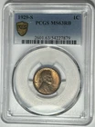 1929 S LINCOLN CENT PCGS MS 63 RB