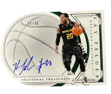 2016-17 Panini National Treasures Kay Felder On Card Auto /99 #46