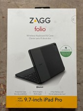 Zagg Folio Tablet Bluetooth Keyboard Case iPad Air/Air 2/9.7-inch iPad Pro/iPad