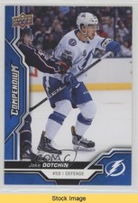2018-19 Upper Deck Compendium Blue Jake Dotchin #349 READ 7l6