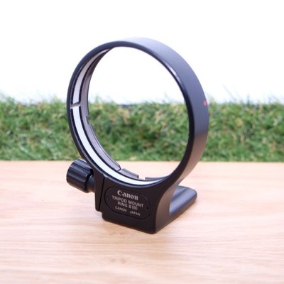 CANON TRIPOD MOUNT RING B Black For 100mm F2.8 180mm F/3.5 Japan [N Mint] #1110C