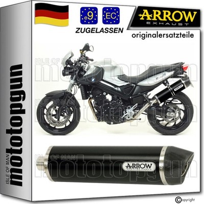 ARROW AUSPUFF ZUGELASSEN MAXI RACE-TECH SCHWARZ C BMW F800 F-800 R 2009 09