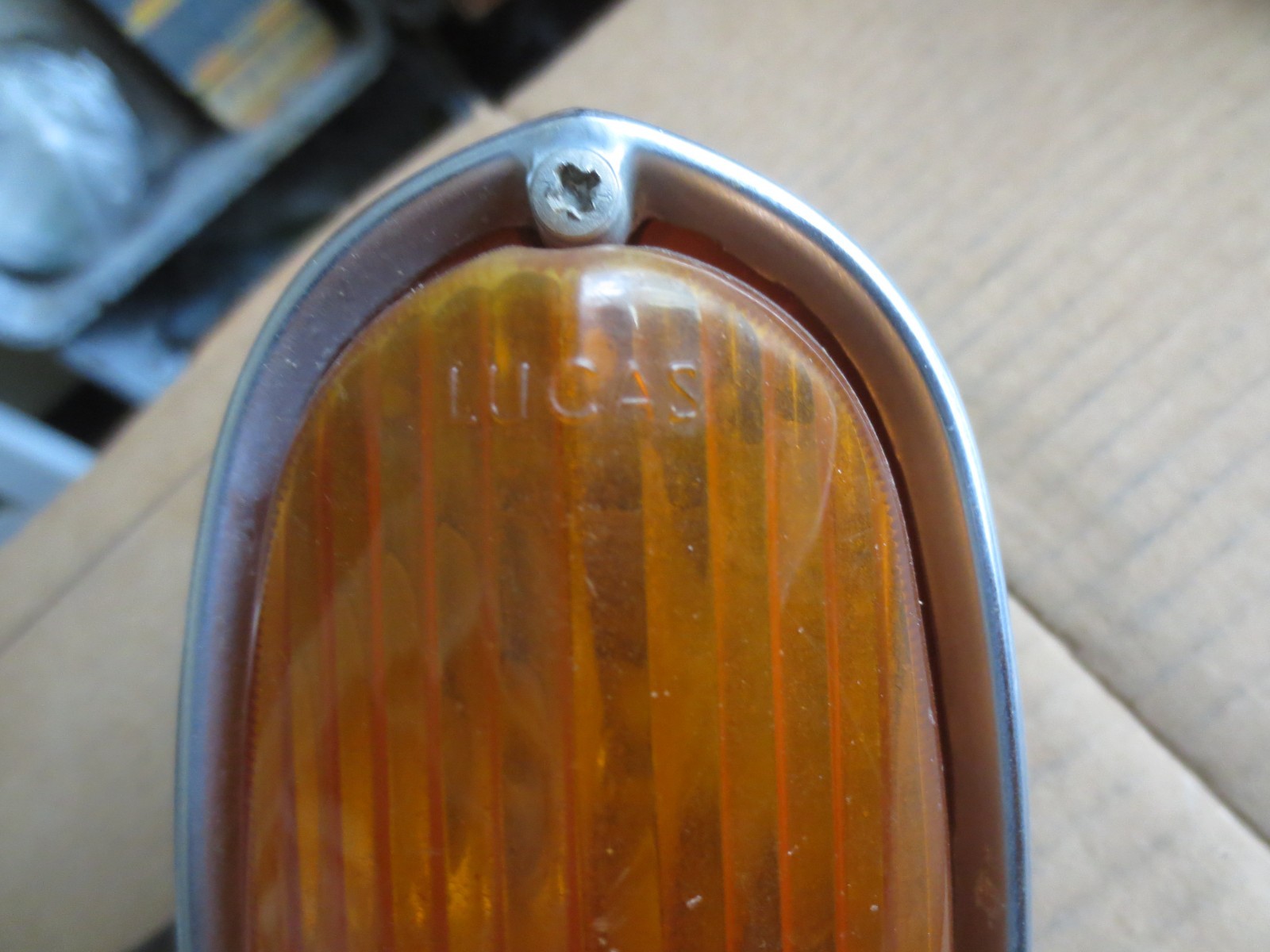 1967 67 Rolls Royce Front Turn Signal Light Lens Blinker Marker OEM USED