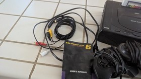 US BLACK SEGA SATURN CONSOLE LOT 5 GAMES TESTED WORKING + EXTRAS