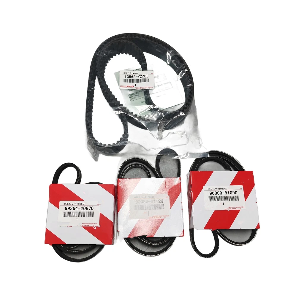 Genuine Timing Belt Kit With Water Pump for Toyota Tacoma Tundra 4Runner 3.4L V6 Foto 4 de 4