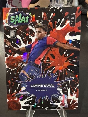 2024 Wild Card Splat Lamine Yamal 1/10 First On Print Rookie