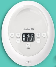 Cimilre S6 Double Electric Breast Pump Adjustable Settings LED Adapter White New