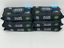 6 pk DUDE Flushable Wipes XL Fragrance Free 50ct. Packs  300Total Best By 3/28