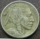 US 1918-S Buffalo Nickel  **