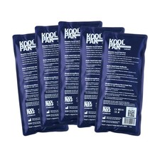 Koolpak Hot and Cold Gel Packs Reusable 12cm x 29cm 12 X 29CM 5 Pack
