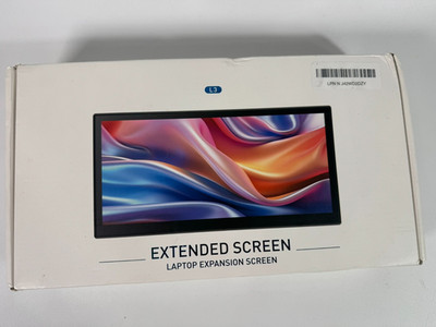 Kwumsy L3 12.1 Portable Monitor FHD IPS Laptop Extender USB-C HDMI Open Box