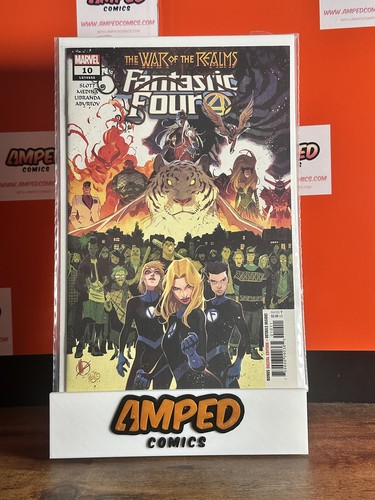 Fantastic Four 10 Marvel Comics War of the Realms Tie-In