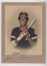 2005 Donruss Studio Portraits Leather & Lumber Sepia 28/30 Rod Carew HOF 7ov