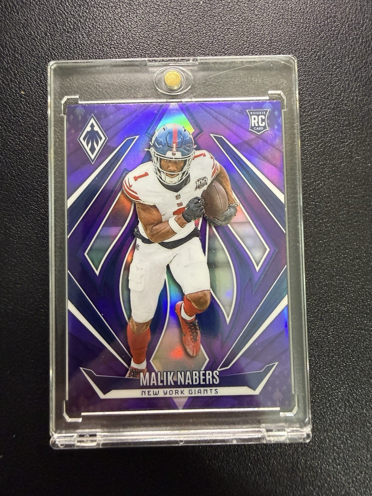 2024 Phoenix Malik Nabers #221 Purple RC