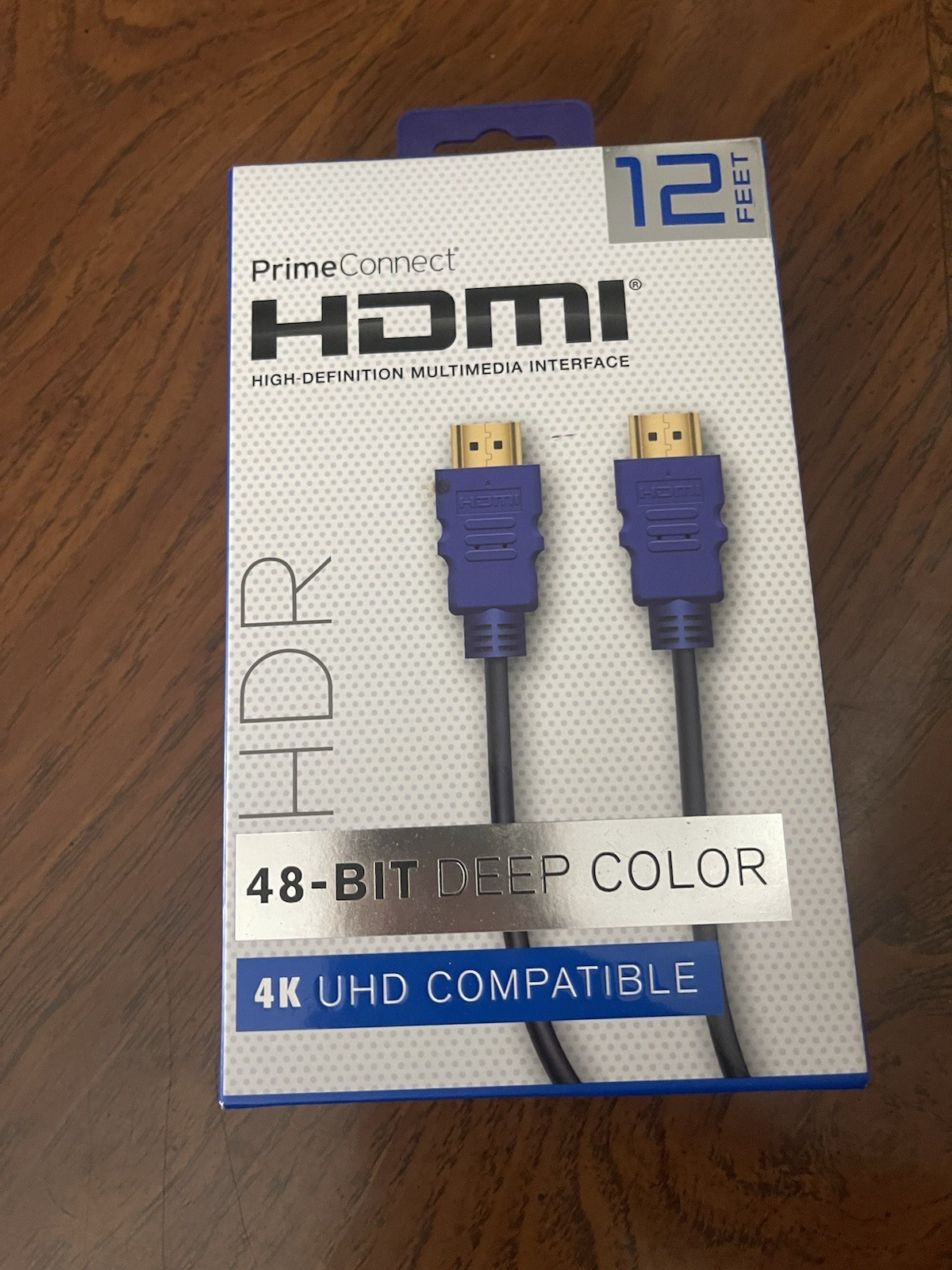 12ft HDMI Cable by PrimeConnect - High-Speed 4K Ultra HD-image