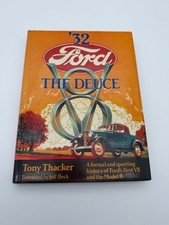 The Deuce 32 Ford Hardcover Book by Tony Thac...