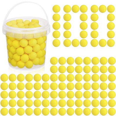 100 Rounds Foam Balls Refill Ammo for Nerf Rival High-Impact Gun Toy