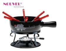 Käsefondue-Set 6 Person Nouvel Design SWITZERLAND II. Wahl Sale Aktion