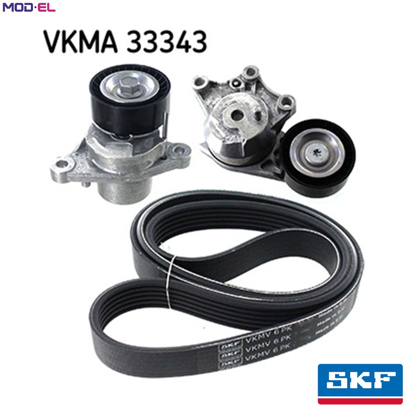 Drive Belt Kit VKMA33343 SKF Set 1613255380 1613255480 1613255580 9803757280 New - Image 13