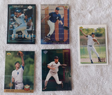 5 Derek Jeter cards including Rookie/Draft Pick Cards!