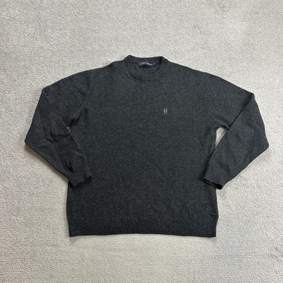 CONTE OF FLORENCE Herren Pullover Gr XL Sweater Jumper Strickpullover 15113 Grau