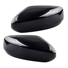 For Altima Sedan Black Car Door Side Rearview Cover Cap Car Rearview Decoration