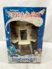 1983 Vintage Schaper Astrosniks Spacemobile Rocket Boxed Complete FREESHIP