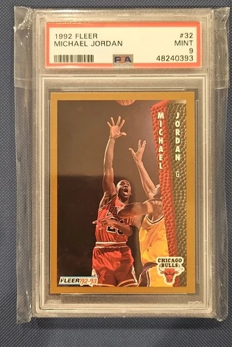 1992-93 Fleer - Michael Jordan #32 PSA 9