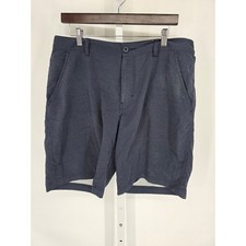 Columbia Sportswear Mens Sz 36 Omni-Wick Evaporation Athletic Shorts Slate Blue