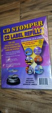 New/Sealed CD Stomper Pro CD Label Refills 100 Die-Cut Adhesive Labels