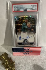 2023 Bowman - Chrome Prospect Autographs Michael Arroyo #CPA-MA Speckle...