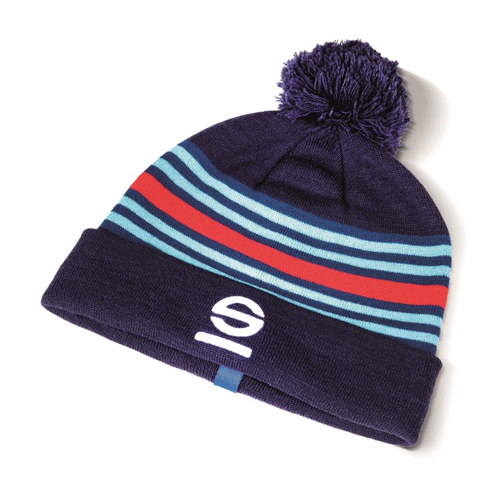 Sparco Motorsport Leisurewear Martini Racing Bobble Beanie Hat - Image 2