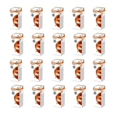 20 Glühlampen Innenraum 24V 3W SV8.5-8 OSRAM ORIGINAL passend für PKW