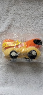 Oscar Mayer Wienermobile Hot Dog Plüsch Stofftier Beanie Sitzsack Spielzeug 7 Zoll NEU 