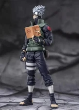 SHF 15cm Naruto Anime Action Figures Sasuke, Kakashi, Articulated Toys