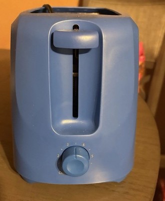 Mainstays 2 Slice Toaster In Royal Blue New Without Box. Never Used. Perfect.