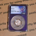 1942 D Mercury Dime 10C Denver NGC MS 64 Uncirculated Certified #8669446-025