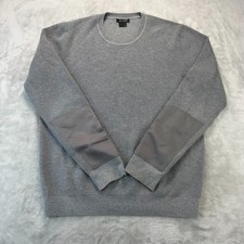 Aether Sweater Mens Size Large Gray Patch Elbow