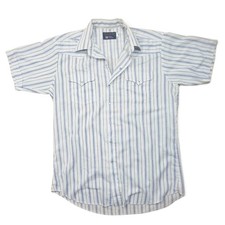 PANHANDLE SLIM Western Pearl Snap Shirt Men's XL VTG 80s Striped Retro Cowboy