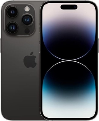 NEU Apple iPhone 14 Pro Max 128GB 5G Space Schwarz Simfrei Entsperrt IOS Handy.