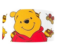 1 inch 1 yard Pooh Bear cartoon 1165765 Printed Grosgrain Ribbon