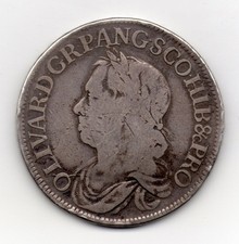 1658/7  Crown, Oliver Cromwell, VERY RARE