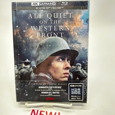 All Quiet on the Western Front 2022 4K UHD Blu-ray Edward Berger Daniel Brühl