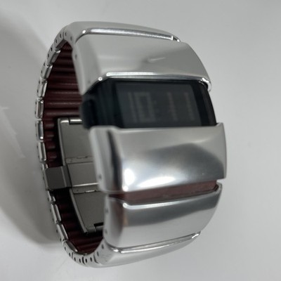 Vintage 2000's Nike D Line STAN Watch Dark Red Interior, Great