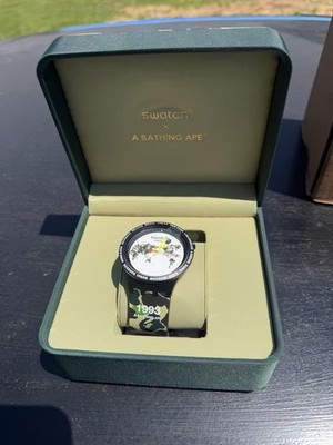 Swatch x A Bathing Ape BAPE Limited Edition Camouflage Analog