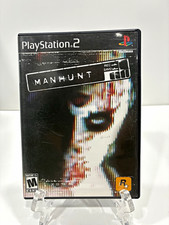Rockstar Games Manhunt PS2 2003 NTSC-U/C M Rated Action Adventure Manual