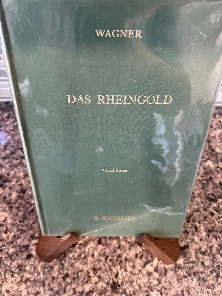 Wagner Ring Cycle 4-Volume Set G. Schirmer HC Vocal Scores German-English MINT - Image 4 of 4